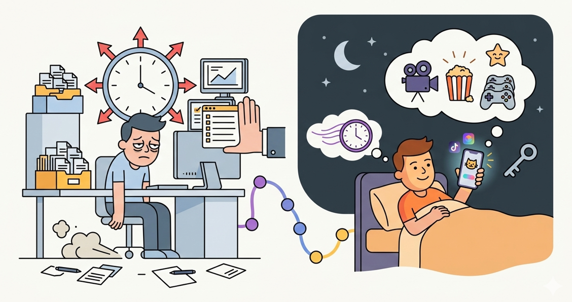 "Revenge Bedtime Procrastination": Balas Dendam Begadang Karena Merasa Kehilangan Kendali Waktu di Siang Hari